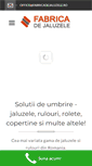 Mobile Screenshot of fabricadejaluzele.ro