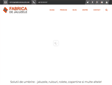 Tablet Screenshot of fabricadejaluzele.ro